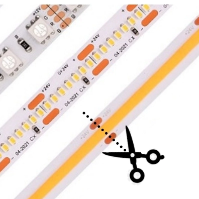 Hoe ledstripverlichting knippen?