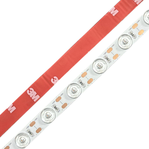 Lente gran angular de haz de 170 grados, 36 LED/m, 24 V, retroiluminaci&oacute;n LED flexible, luz de tira de reflexi&oacute;n difusa 