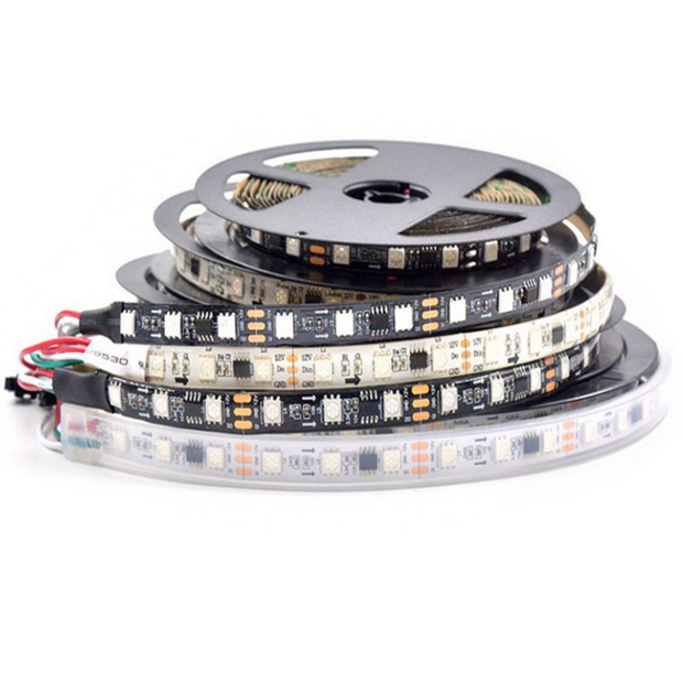WS2811 UCS1903 DC 12V RGB digitální flexibilní LED páskové světlo