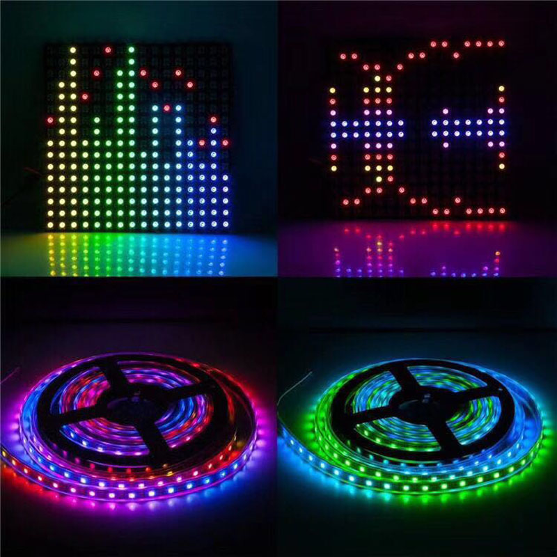 SP107E Bluetooth Music Controller for Addressable LED Strip WS2811 WS2812B WS1813 SK6812 UCS1903