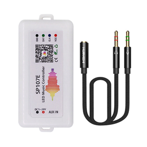 SP107E Bluetooth Music Controller per striscia LED indirizzabile WS2811 WS2812B WS1813 SK6812 UCS1903