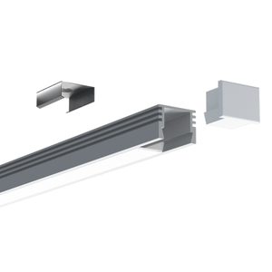 1612 Surface Mounted LED Aluminum Profile for Flexible LED Tape Lights